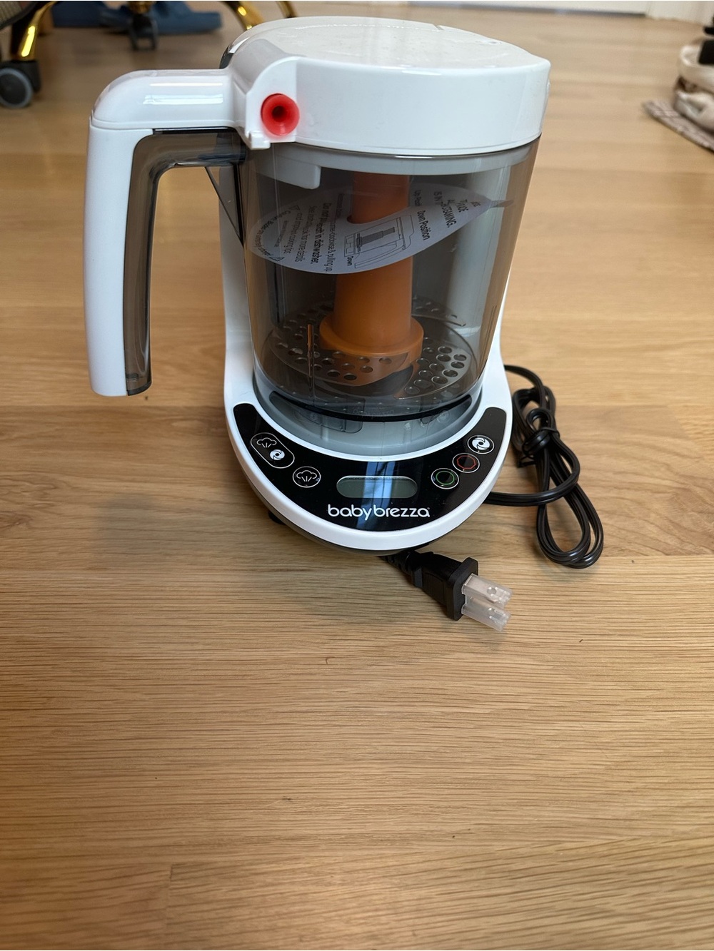 Baby Brezza White and Clear Electric Food Maker